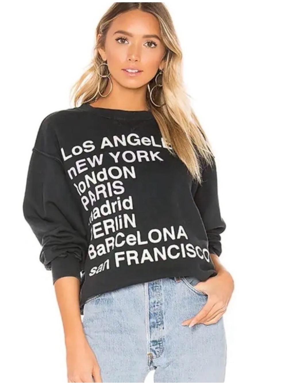 Anine Bing • City Love • Crewneck Sweater
